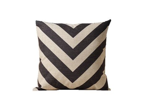 V-shaped throw pillow cover 18x18 Geometric by jorgestudio on Etsy