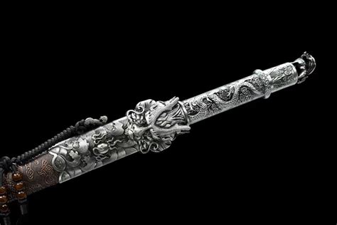 LONGSWORD Handcrafted Dragon King Swords with Forged Blades – Chinese ...