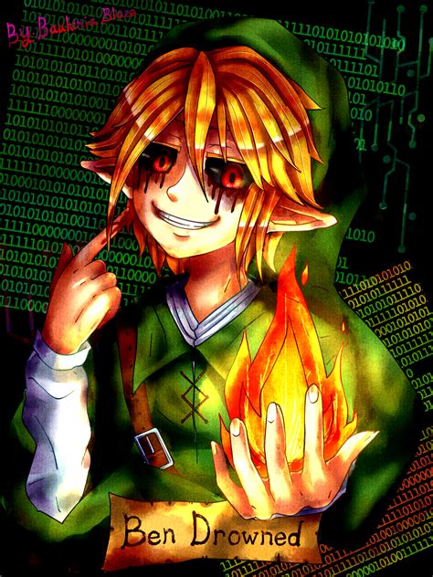 CreepyPasta - Ben Drowned by Bauhunia-Blaze on DeviantArt