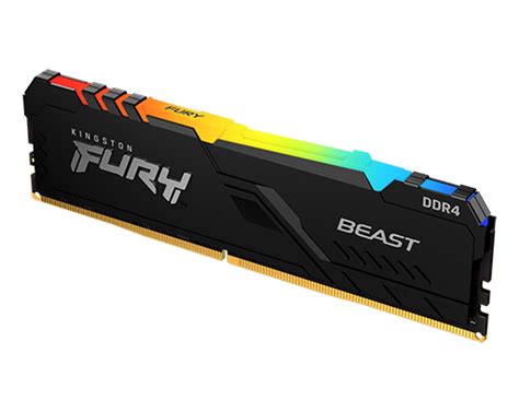 Memoria Kingston FURY™ Beast DDR4 RGB – 8GB-128GB 2666MT/s-3733MT/s ...