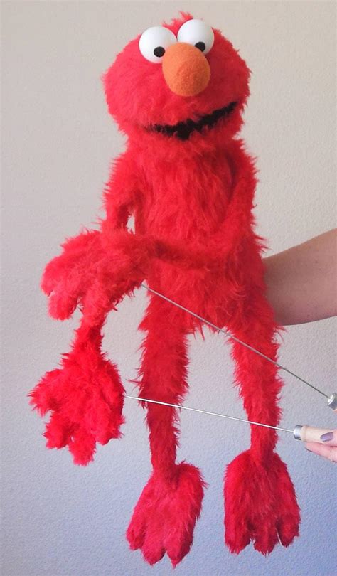 ELMO Muppet Puppet Replica 1:1 Handmade Sesame Street | Etsy