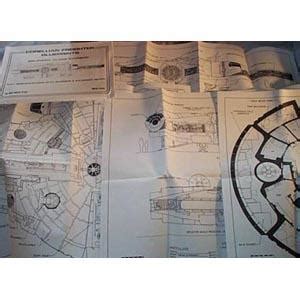 Classic Star Wars Corellian Freighter Blueprints | #21581782