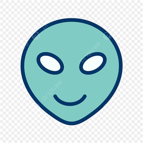 Vector Alien Emoji Icon, Alien, Emoji, Emoticon PNG and Vector with Transparent Background for ...