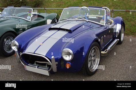 Pair of AC Cobra replica kit cars Stock Photo - Alamy