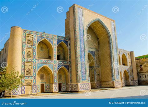 Historical Architecture in Uzbekistan, Bukhara and Samarkand Stock Image - Image of architecture ...