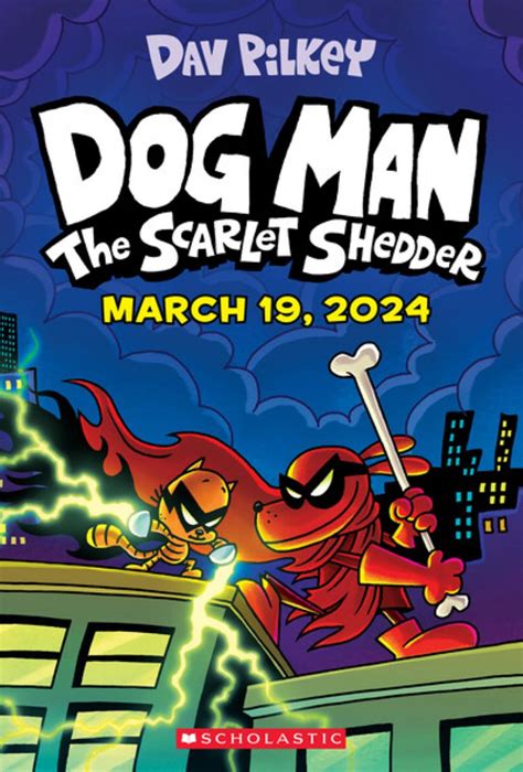 Dog Man: The Scarlet Shedder Will Be USA's Best-Selling Book Next Year