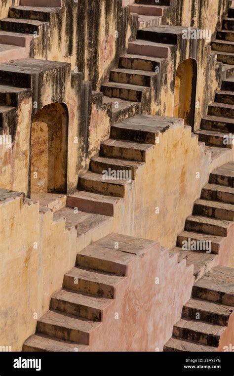 Panna Meena ka Kund, Amber, Rajasthan Stock Photo - Alamy