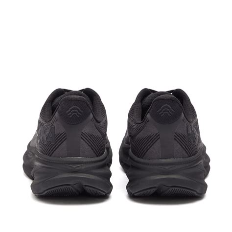 HOKA ONE ONE Clifton 9 Black & Black | END.