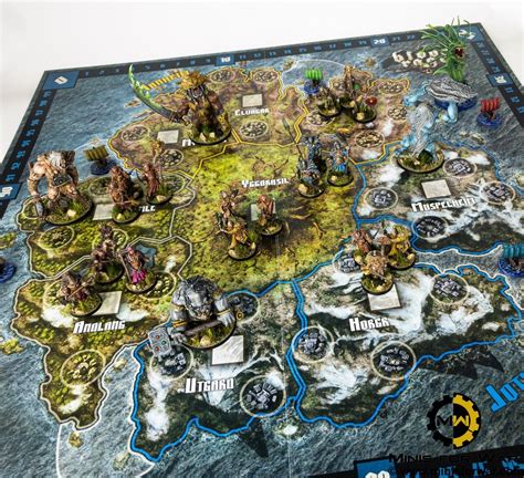 Board Games: Blood Rage - Minis For War Painting Studio