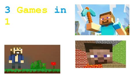 3 Games In 1 | Mine Blocks, Minecraft Skins Editor, Mineblock Html5 - YouTube