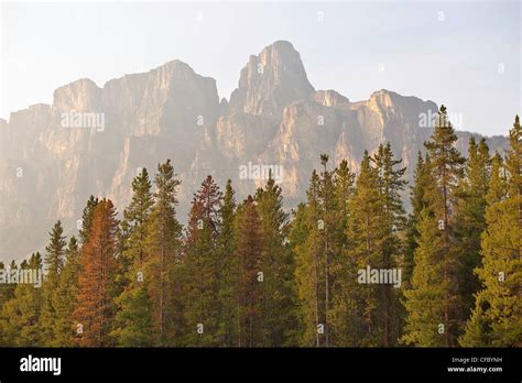 Castle Mountain, Banff National Park, Alberta, Canada Stock Photo - Alamy