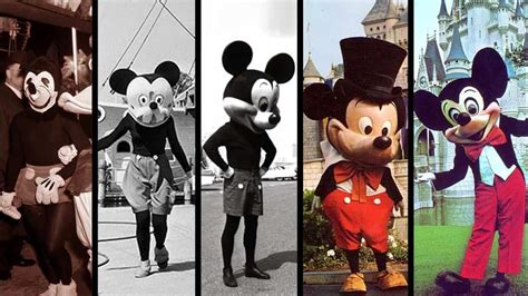 Mickey Mouse's changing look is chronicled in "The Evolution of Mickey ...