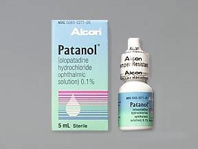 Patanol ophthalmic : Uses, Side Effects, Interactions, Pictures, Warnings & Dosing - WebMD