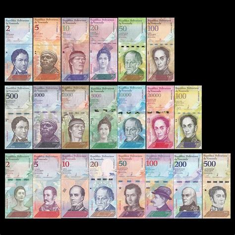 Coleccion Billetes De Venezuela Maduro Chavez Nuevos #1 - $ 559.00 en ...