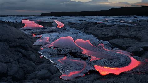 Download Lava Nature Volcano HD Wallpaper