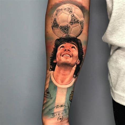 Marcos Rojo Tattoo De Maradona - joicefglopes