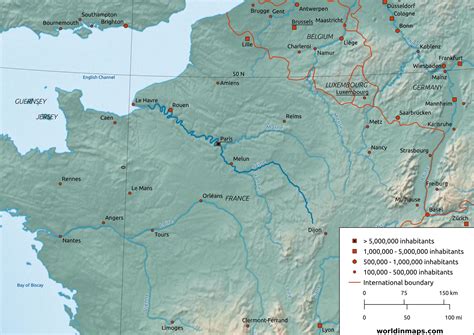 Seine - World in maps