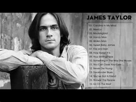 James Taylor Greatest Hits | James Taylor Best Songs Album 2018 ...