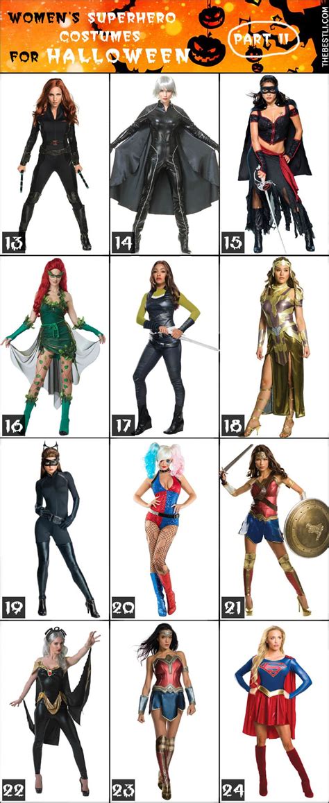 Womens Superhero & Villain Costume Ideas for Halloween 2017 Part II ...