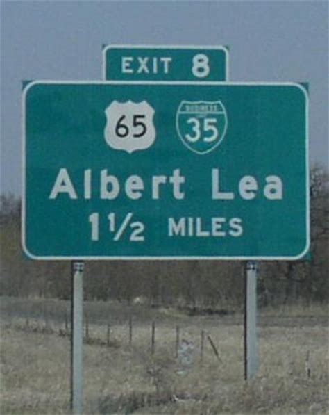 Business Loop Interstate 35; Albert Lea, Minnesota