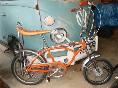 VINTAGE HIDE-OUT: December 1968 Schwinn Orange Krate