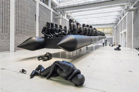 Ai Weiwei’s Colossal New Refugee Boat Installation - IGNANT