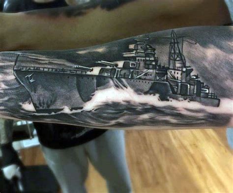 70 Navy Tattoos For Men - USN Ink Design Ideas Marine Tattoos, Us Navy Tattoos, Naval Tattoos ...