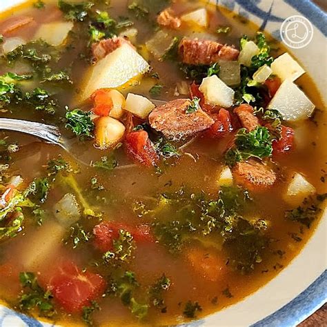 Portuguese Linguica Kale Soup Recipe a flavorful traditional dish