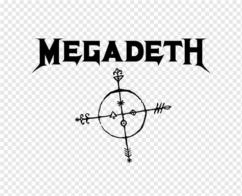 Logo Megadeth, Megadeth, cdr, angle, white png | PNGWing