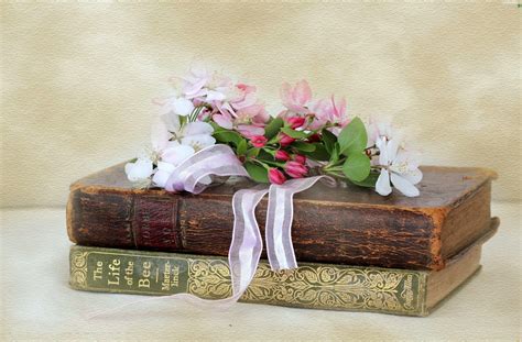 Books and Flowers Wallpapers - Top Free Books and Flowers Backgrounds ...