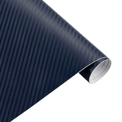 Blue 3D Carbon Fiber Wrap | Car Vinyl Wrap For Car Wrapping – carlawrap