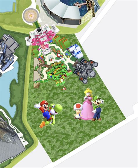 Universal Studios Japan Map