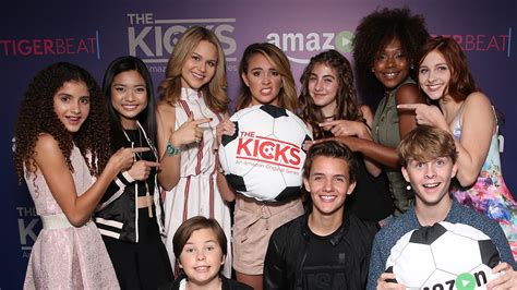 Stars of Amazon Original Series "The Kicks" Celebrate With Epic Premiere Party - YouTube