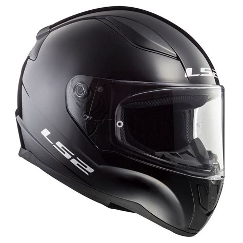 Casco Integral Moto LS2 RAPID Solid Negro FF353 - Tienda Moto Rider México