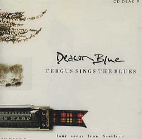 Deacon Blue Fergus Sings The Blues UK CD single (CD5 / 5") (1953)