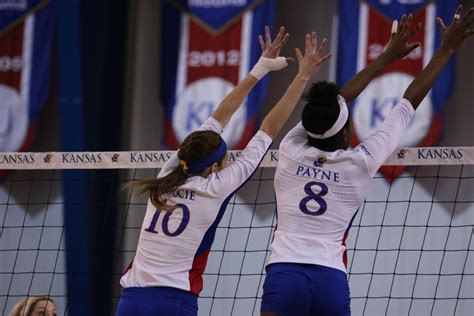 KU volleyball advances to second round of NCAA Tournament with a sweep ...