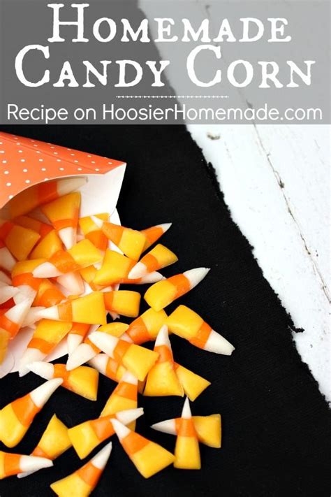 Homemade Candy Corn Recipe | Homemade candies, Candy corn recipe ...