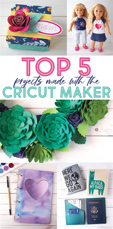 Top 5 Cricut Maker Projects | artsy-fartsy mama