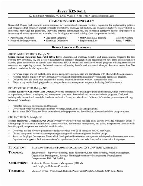 19++ Human resources resume objective examples For Your Application