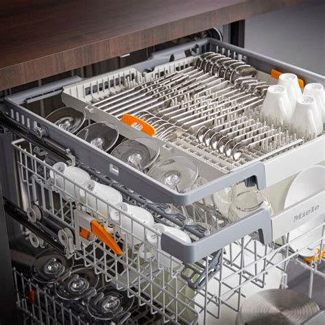 Miele Top Control 24-in Smart Built-In Dishwasher with third rack ...