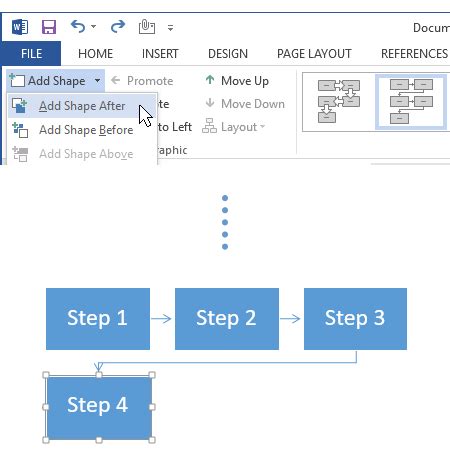 How to Make a Flowchart in Word - Create Flow Charts in Word with ...