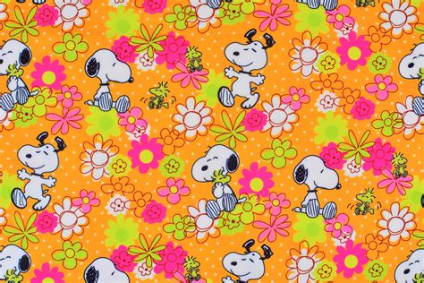 3PCS Snoopy Polyester Fabric Set Colorful Snoopy Fabric Face | Etsy