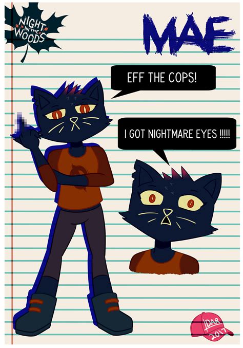 NITW - Mae by PinkCapPanda on DeviantArt