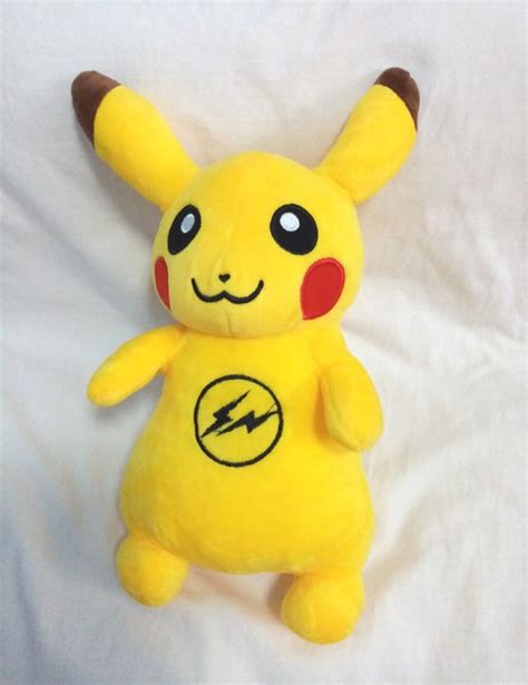 Pikachu Plushie yellow pokemon electric, Hobbies & Toys, Toys & Games on Carousell