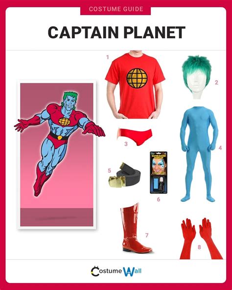 Dress Like Captain Planet Costume | Halloween and Cosplay Guides