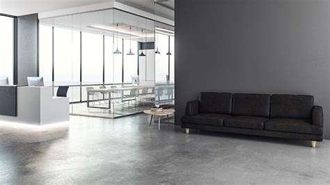 Grey Acid Stained Concrete Floors | Floor Roma