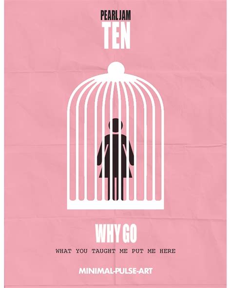 MINIMAL-PULSE-ART — PEARL JAM - ‘TEN’ (1991) - Concept Posters ...