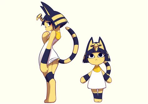 Animal crossing ankha meme