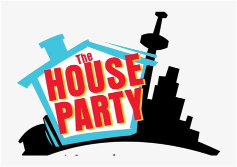 Transparent House Party Movie Logo - Inkinspot