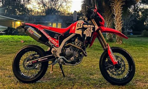 Customer Bikes: Tommy's CRF300L Supermoto Conversion - SRmoto.com ...